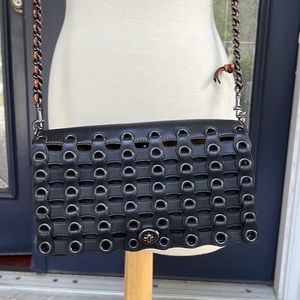 Coach Black Linked Dinky Crossbody
